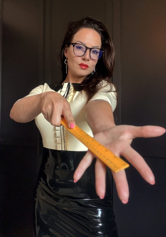 Luisteren naar je lerares!