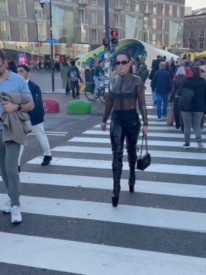 In Eindhoven zijn ze dit niet gewend in het openbaar!